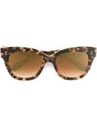 Dita Eyewear Daytripper Sunglasses, Women's, Brown, 14kt Gold/acetate/titanium