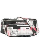 Prada Printed Belt Bag - Pink & Purple