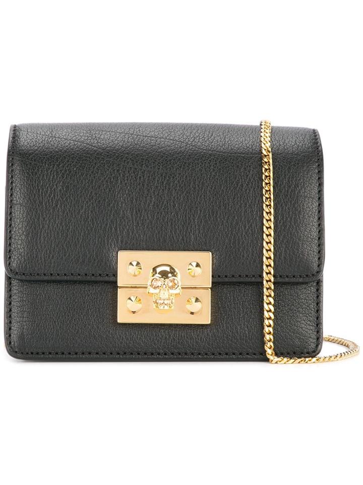 Alexander Mcqueen Skull Crossbody Bag - Black