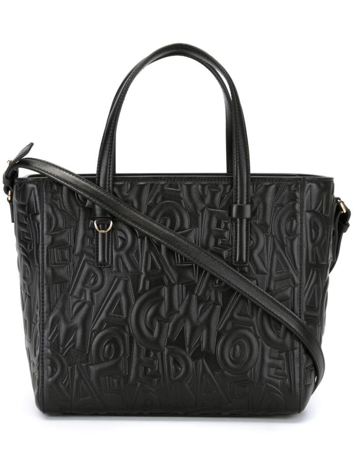 Salvatore Ferragamo - 'bonnie' Tote - Women - Calf Leather - One Size, Black, Calf Leather