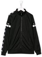 Diadora Junior Teen Logo Zipped Sweatshirt - Black