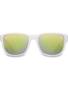 Prada Eyewear Lindea Rossa Flask Mirrored Sunglasses - White