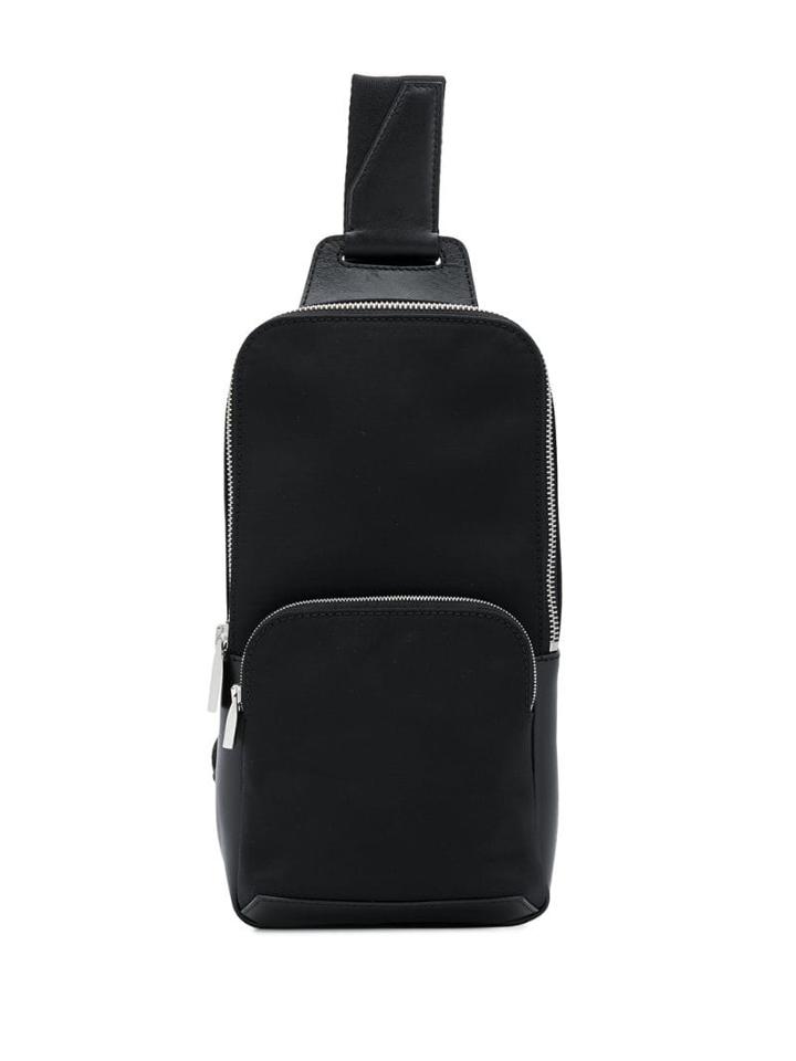 1017 Alyx 9sm Zip-up Shoulder Bag - Black