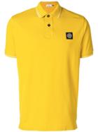 Stone Island Pique Polo Shirt - Yellow & Orange