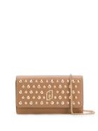 Liu Jo Stud-embellished Clutch Bag - Neutrals
