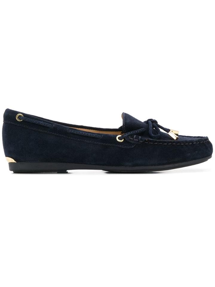 Michael Michael Kors Bow Detail Loafers - Blue