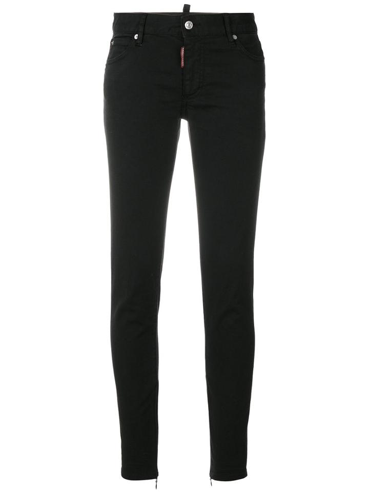 Dsquared2 - Twiggy Jeans - Women - Cotton/spandex/elastane - 36, Black, Cotton/spandex/elastane