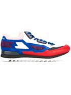 Les Hommes Colour Block Running Sneakers