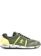 White Premiata Lucy Low-top Sneakers - Green
