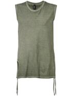 Tom Rebl - Classic Tank Top - Men - Cotton - L, Green, Cotton