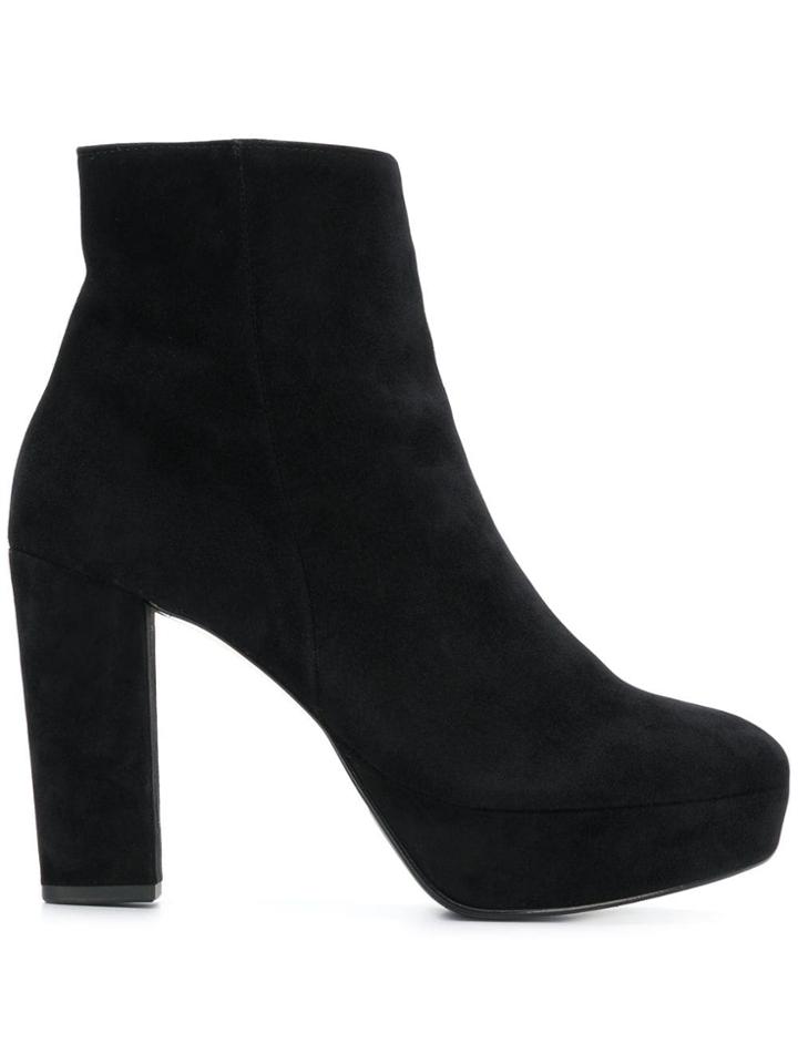 Hogl Platform Ankle Boots - Black