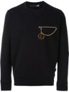Love Moschino Zip Detail Sweatshirt