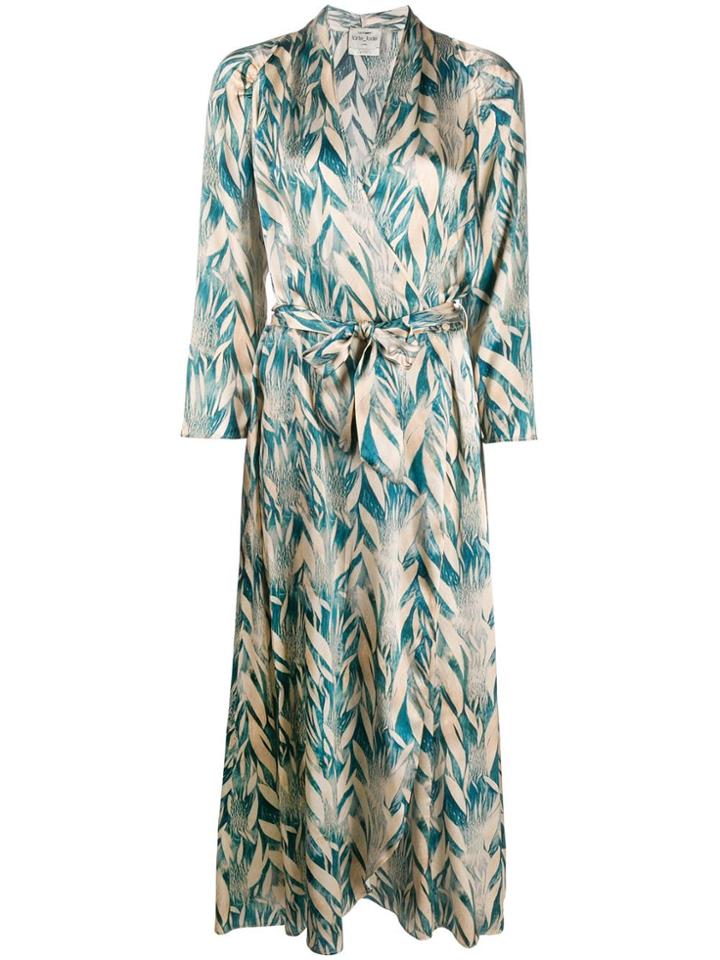 Forte Forte Tie-waist Printed Dress - Neutrals