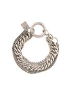 Goti Multi-chain Bracelet - Silver