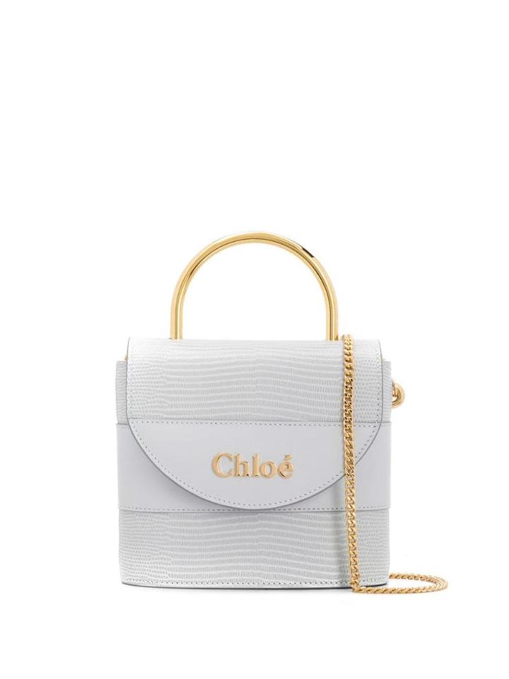 Chloé Small Aby Lock Bag - Grey