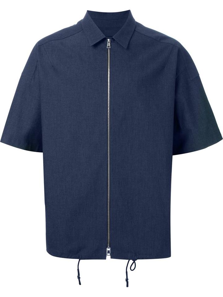 Juun.j Zipped Boxy Shirt