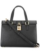 Dolce & Gabbana Dolce Tote, Women's, Black, Calf Leather