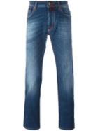Jacob Cohen Slim-fit Jeans, Men's, Size: 34, Cotton/spandex/elastane
