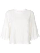 See By Chloé Frilled Style Blouse - White