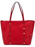Salvatore Ferragamo Emotion Large Tote Bag - Red