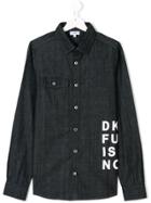 Dkny Kids Future Is Now Shirt - Black