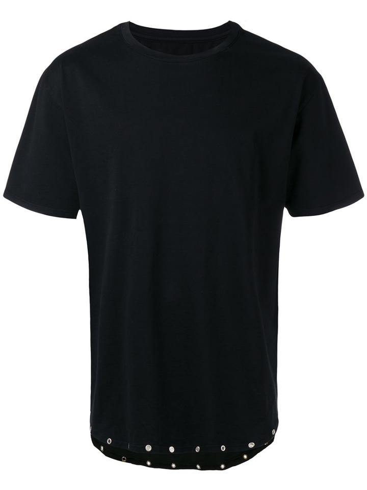 Rta Rivet T-shirt, Men's, Size: Small, Black, Cotton