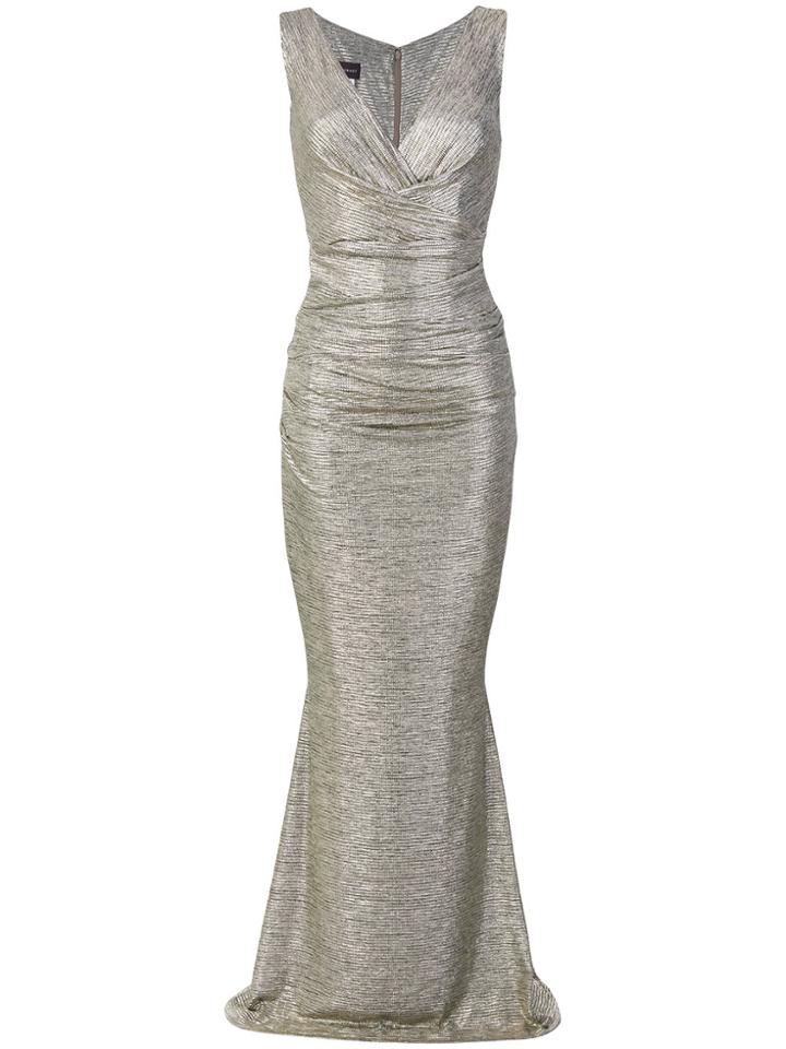 Talbot Runhof Bossa10 Dress - Metallic