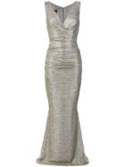 Talbot Runhof Bossa10 Dress - Metallic