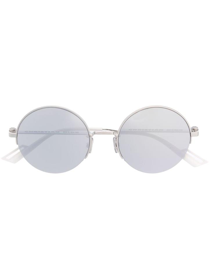 Dior Eyewear 180 Round-frame Sunglasses - Silver