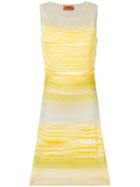 Missoni Sheer Paneled Dress - Yellow & Orange