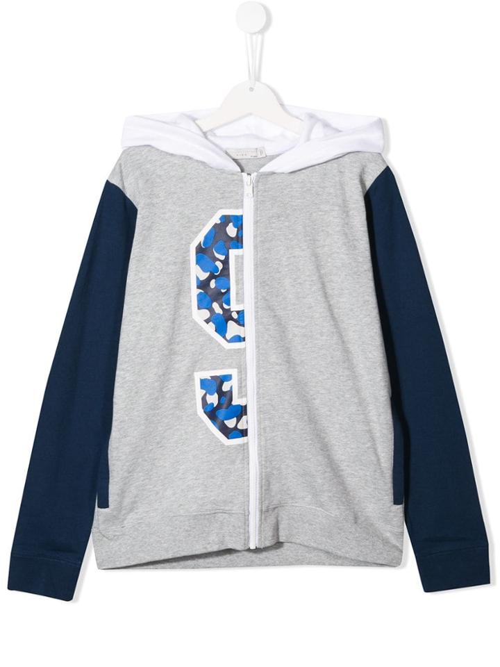 Stella Mccartney Kids Thunder Zipped Hoodie - Grey