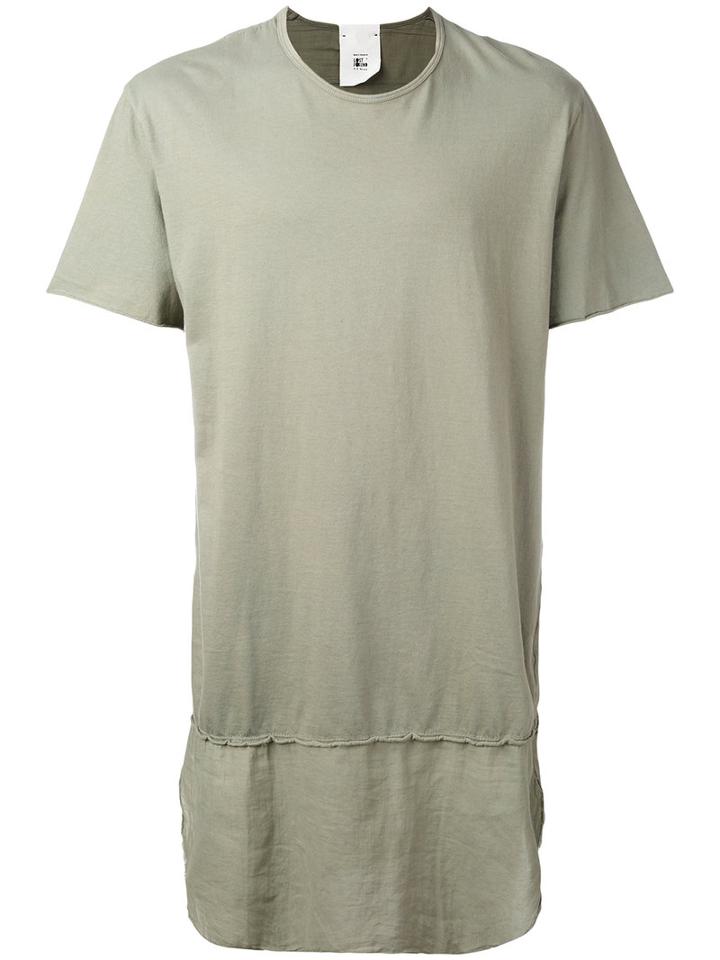 Lost & Found Rooms - Layered Tunic - Men - Cotton - S, Green, Cotton