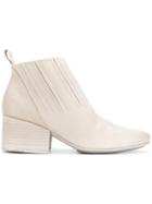 Marsèll Stitched Ankle Boots - White