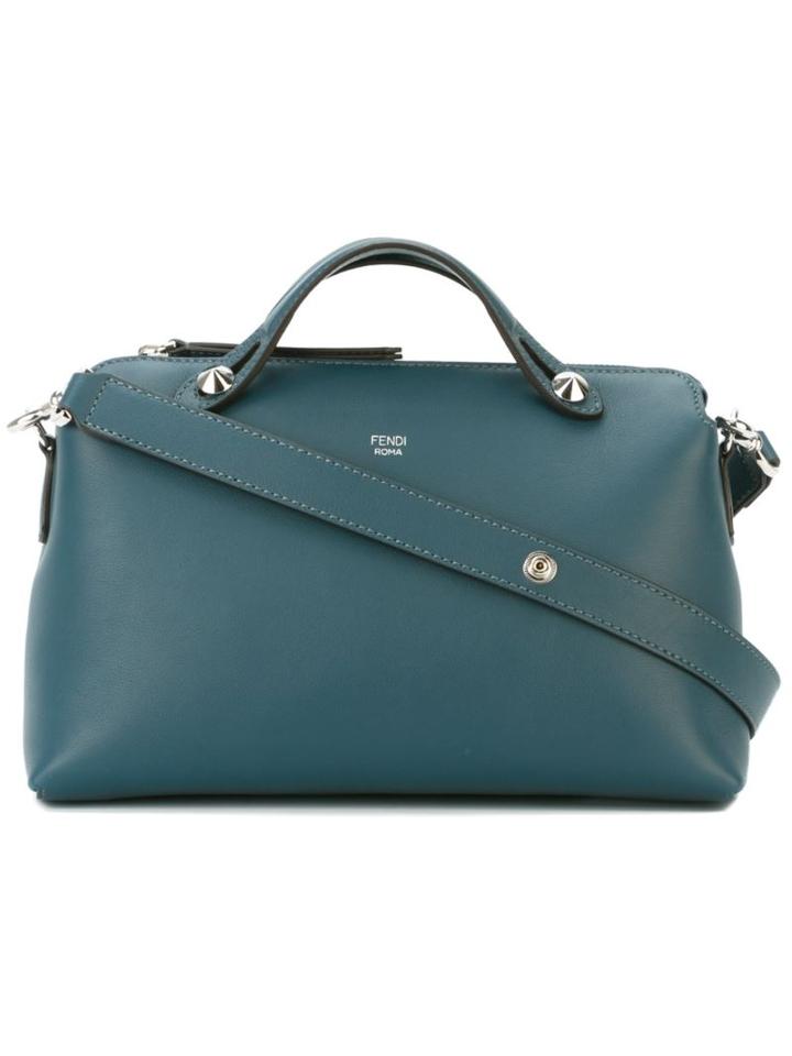 Fendi Small 'by The Way' Tote, Women's, Blue, Leather