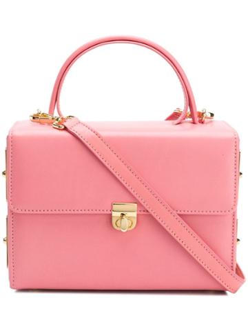 Me Moi Santana Small Box Tote - Pink