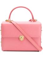 Me Moi Santana Small Box Tote - Pink
