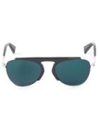 Yohji Yamamoto Colored Lenses Aviator Sunglasses