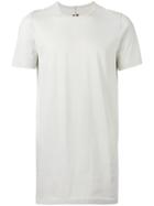 Rick Owens Drkshdw - Long Length T-shirt - Men - Cotton - Xl, White, Cotton