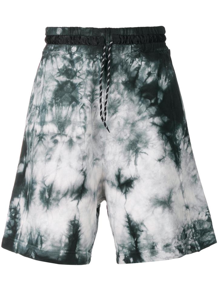 Manua Kea Tie Dye Print Shorts - Multicolour