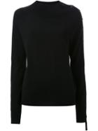 Bassike Sleeve Detail Turtle Neck Knit Sweater
