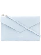 Lancaster Envelope Clutch Bag - Blue