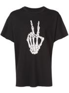 Amiri Skeleton Print Short-sleeve T-shirt - Black