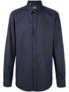 Dolce & Gabbana Checked Shirt, Men's, Size: 41, Black, Cotton