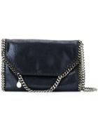 Stella Mccartney Large Falabella Shiny Dotted Shoulder Bag - Blue