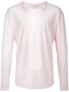 John Elliott Long Sleeve Top, Men's, Size: Large, Pink/purple, Cotton