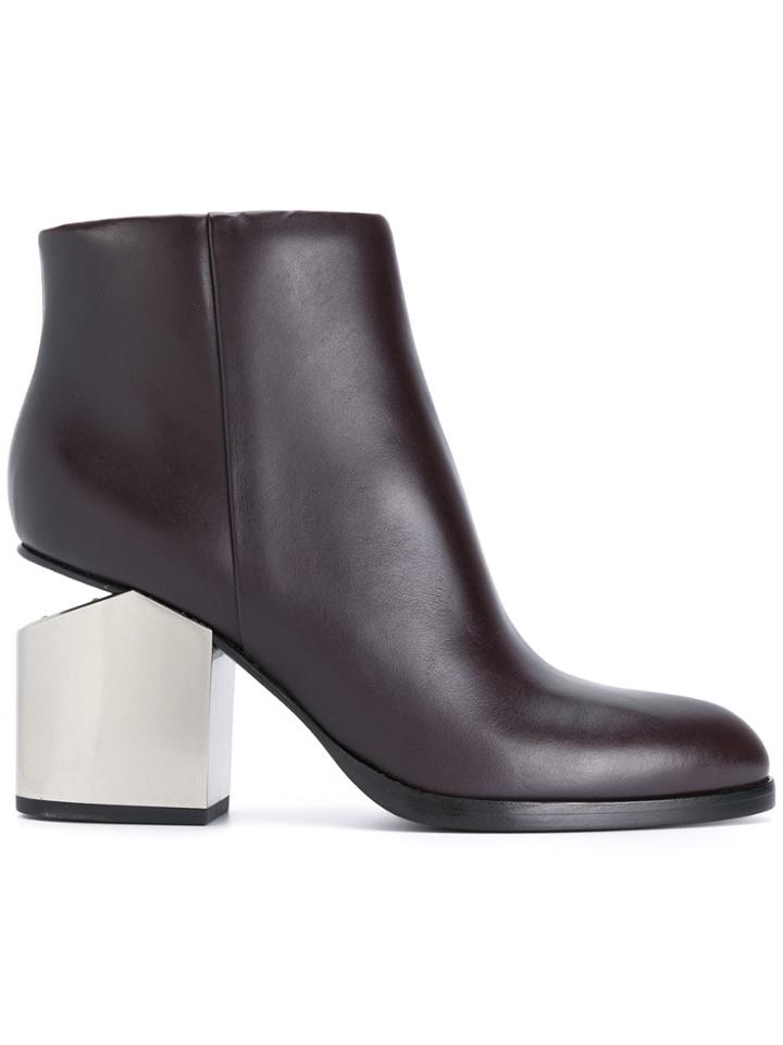 Alexander Wang Gabi Ankle Boots - Red