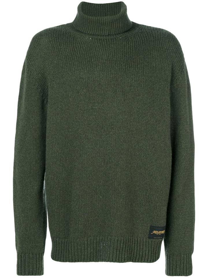 Stella Mccartney Funnel Neck Jumper - Green