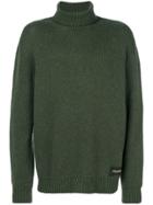 Stella Mccartney Funnel Neck Jumper - Green