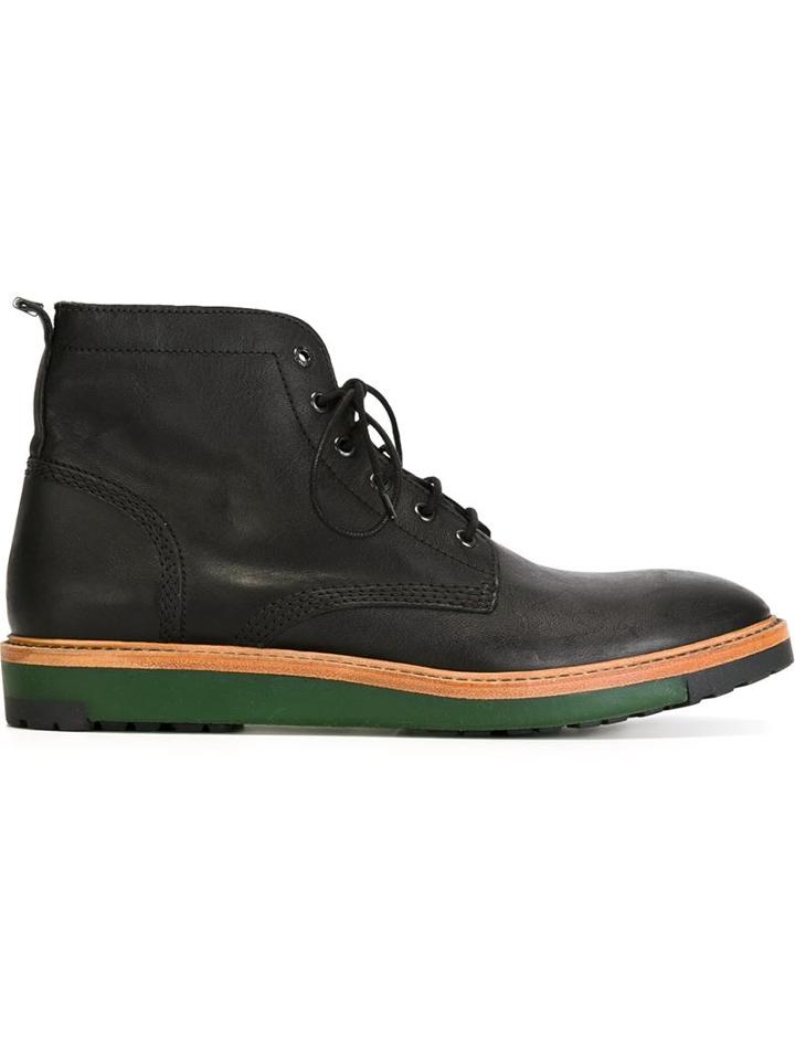 Diesel Lace-up Ankle Boots