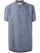 Facetasm Rib Shirt, Men's, Size: 5, Blue, Tencel
